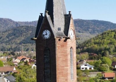 Intervention de notre présidente sur la radio RCF pour la restauration de l&rsquo;église de Giromagny – Collecte fondation du patrimoine